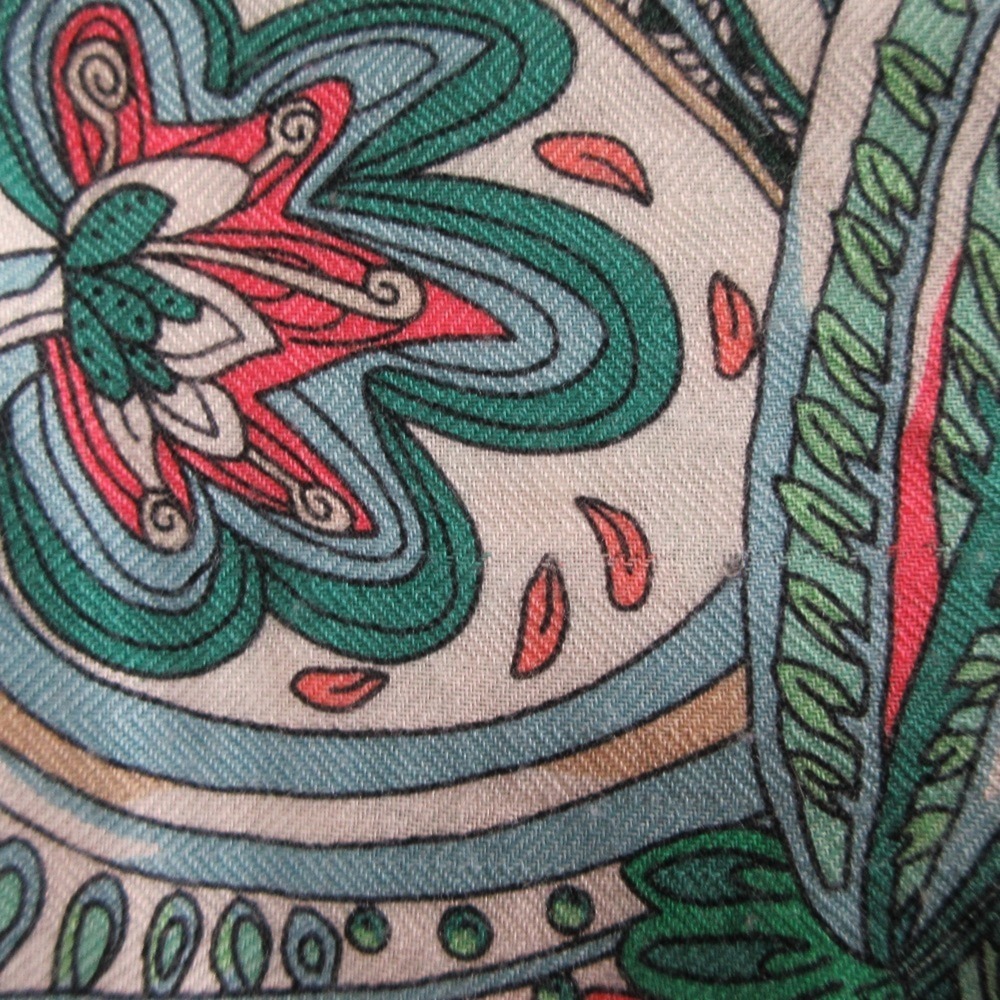 HERMES Carre Geant 140 LE JARDIN DE LA MAHARANI (The Garden of the Maharani) ... - Picture 6 of 6